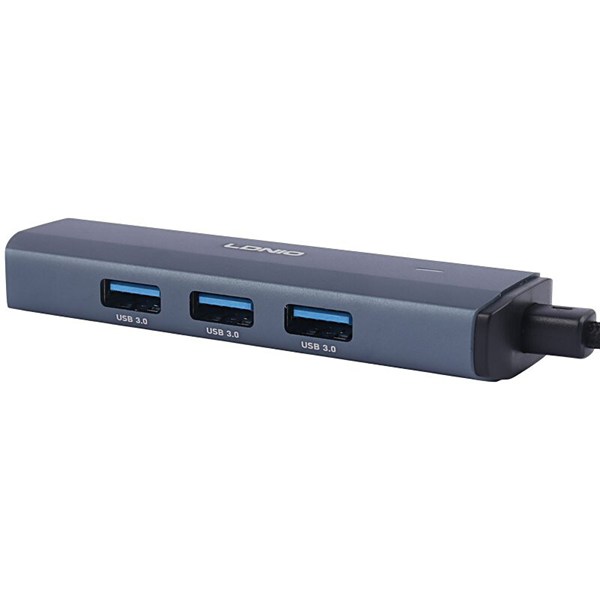 هاب 4 پورت Type-C الدینیو DS-124C
