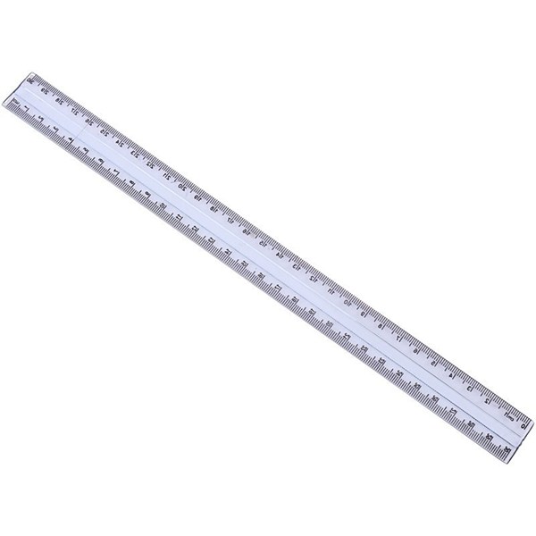 خط کش پلاستیکی شفق Shafagh 30cm