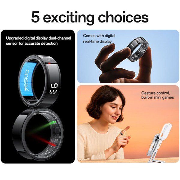 حلقه هوشمند یسیدو IO36 سایز 12 میلی متر