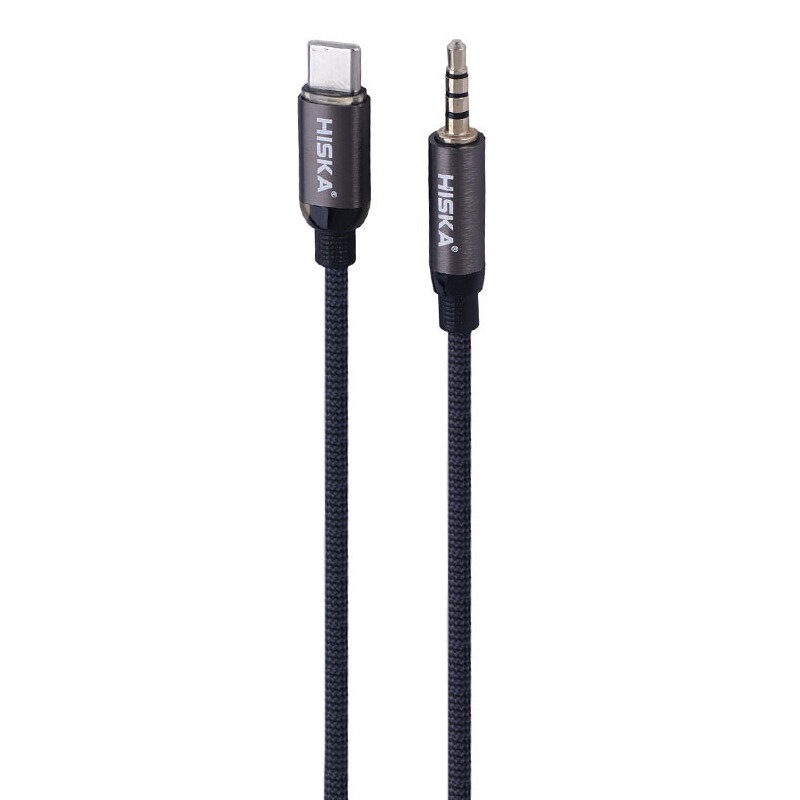 کابل تبدیل Type-C به AUX هیسکا W50 طول 1 متر