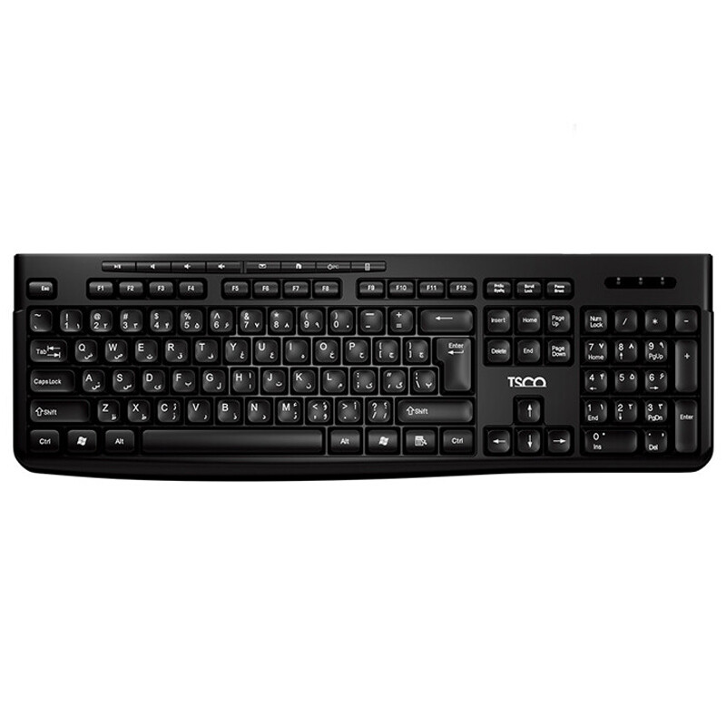 کیبورد و موس بی سیم تسکو TKM 7027W