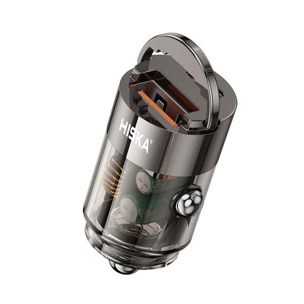 شارژر فندکی 45 وات هیسکا HCC-317