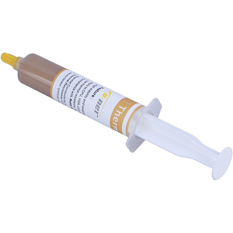خمیر سیلیکون سرنگی D-Net HY610 Gold 25g