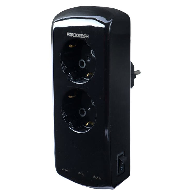محافظ برق پکیج دیجیتال 2 خانه ارت دار فروزش Lotus LT200DW