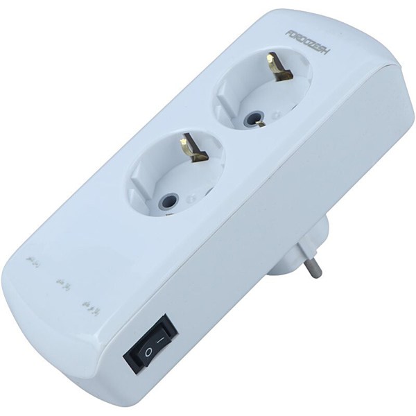 محافظ برق پکیج دیجیتال 2 خانه ارت دار فروزش Lotus LT200DW