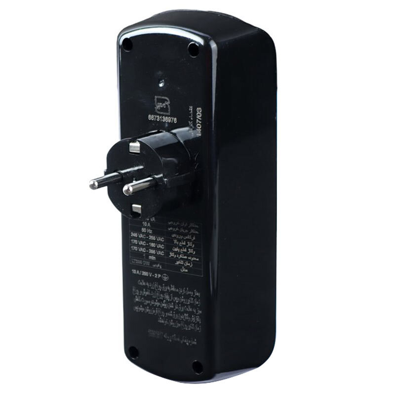محافظ برق پکیج دیجیتال 2 خانه ارت دار فروزش Lotus LT200DW