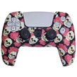 روکش دسته بازی PS5 طرح Flower skull کد 2