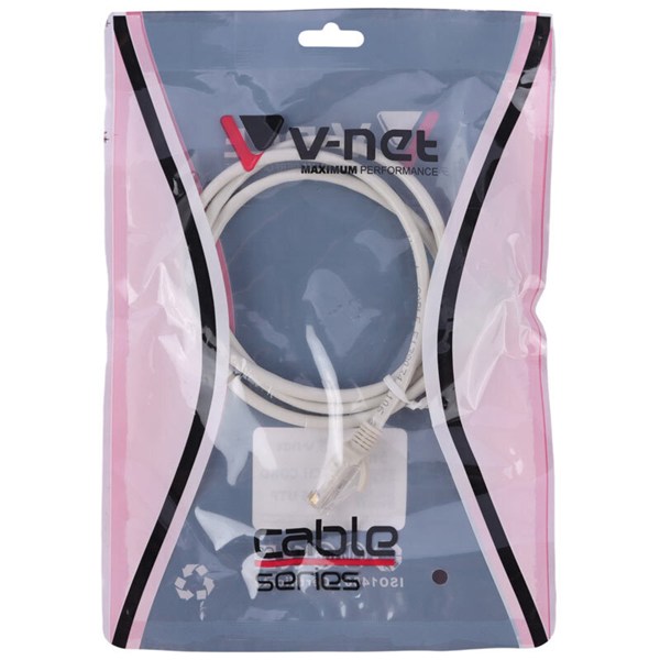 کابل شبکه Cat5e وی نت V-NCP5U010 طول 1 متر