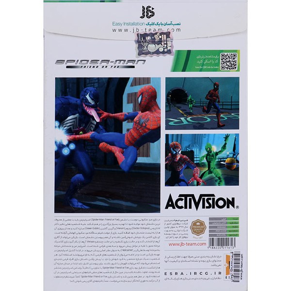 بازی SpiderMan Friend OR Foe JB.TEAM مناسب برای XBOX 360