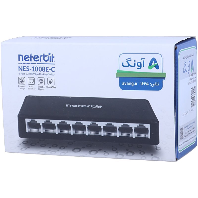 سوییچ 8 پورت نتربیت NES-1008E-C