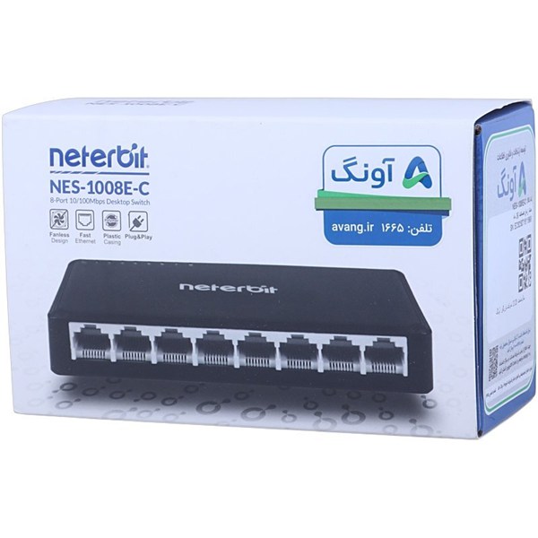 سوییچ 8 پورت نتربیت NES-1008E-C