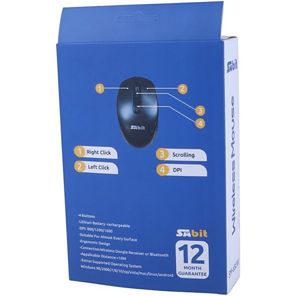 موس بی سیم سابیت SM-680W