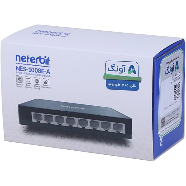 سوییچ 8 پورت نتربیت NES-1008E-A