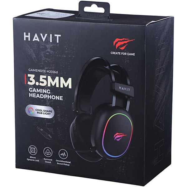 هدست گیمینگ سیم دار Havit Gamenote H2016D