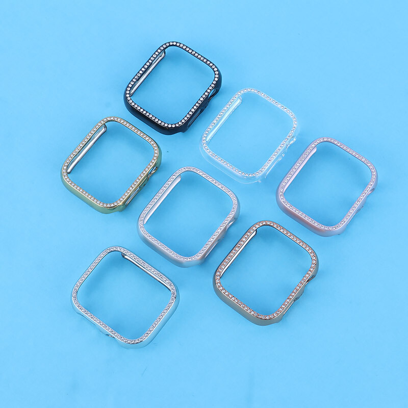 محافظ اپل واچ نگین دار Slicto سایز 45 میلی متری