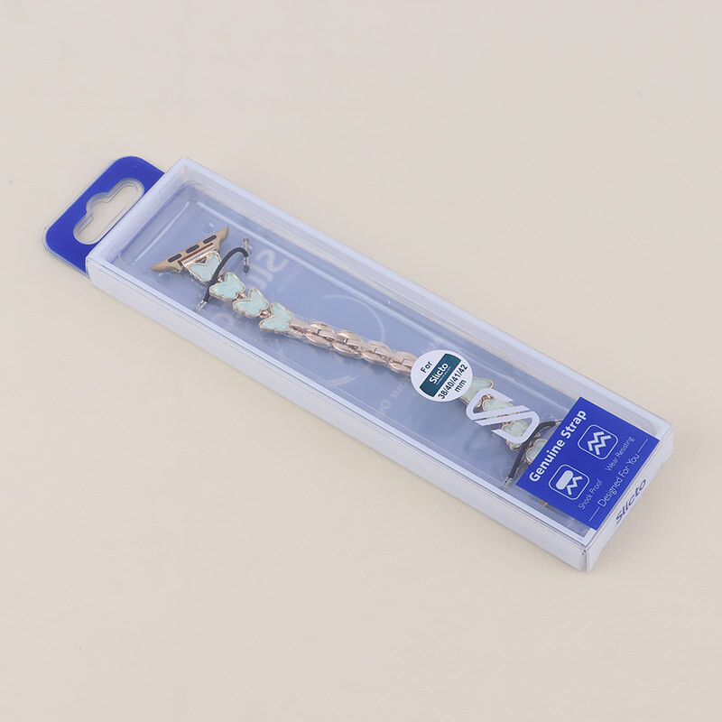 بند اپل واچ Slicto سایز 38/40/41/42 میلی متری طرح دیاموند پروانه رزینی