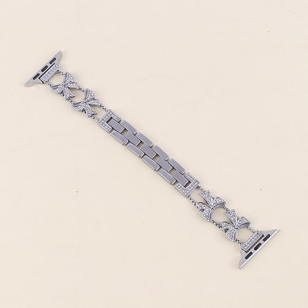 بند اپل واچ Slicto سایز 38/40/41/42 میلی متری طرح دیاموند پاپیون مینیمال