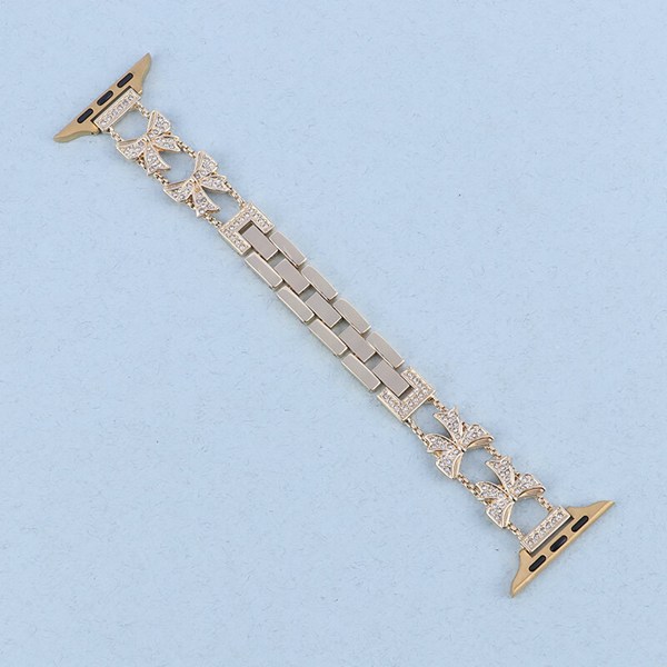 بند اپل واچ Slicto سایز 42/44/45/46/49 میلی متری طرح دیاموند پاپیون مینیمال