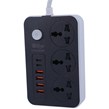 چند راهی 3 خانه اورنج OR-PD24 با کابل 2 متری + شارژر USB و Type-C