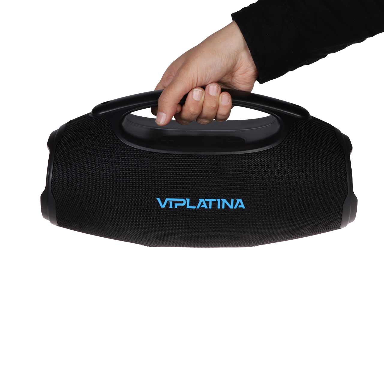 اسپیکر بلوتوثی 70 وات ضد آب VIPLATINA مدل VSW05  با قابلیت نورپردازی - رنگ مشکی (گارانتی 18 ماه تعویض نیکان همراه)