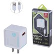 شارژر دیواری 10.5 وات Aople AP-3589T 2.1A + کابل تایپ سی