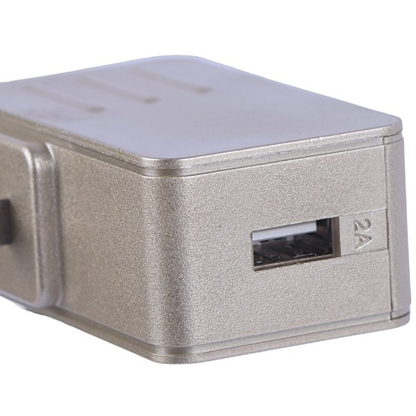 شارژر دیواری 10.6 وات Aopuduo AD-680 2A + کابل آیفونی