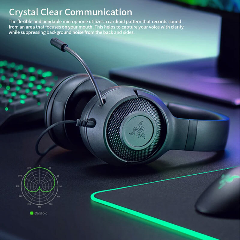 هدست گیمینگ سیم دار Razer Kraken X Essential