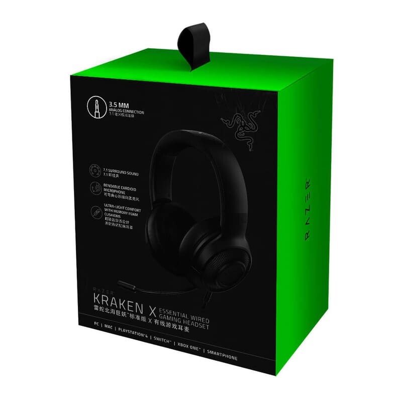 هدست گیمینگ سیم دار Razer Kraken X Essential