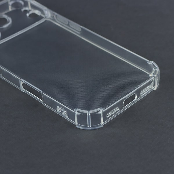 قاب ژله ای ضربه گیر بی رنگ آیفون iPhone 17 Pro محافظ لنزدار