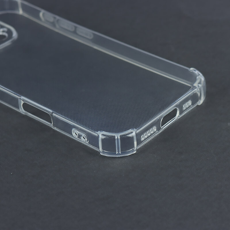 قاب ژله ای ضربه گیر بی رنگ آیفون iPhone 16 Pro محافظ لنزدار