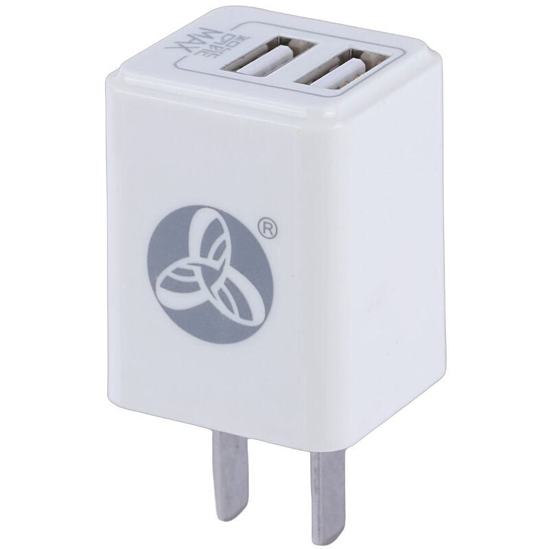 شارژر دیواری 10.5 وات Aopuduo AD-581P 2.1A + کابل آیفونی