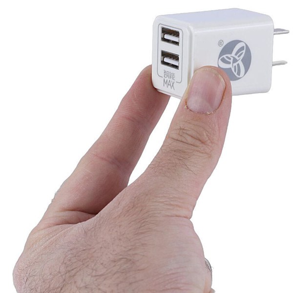 شارژر دیواری 10.5 وات Aopuduo AD-581P 2.1A + کابل آیفونی