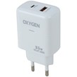 شارژر دیواری 35 وات اکسیژن CH-4 QC3.0 PD 3A