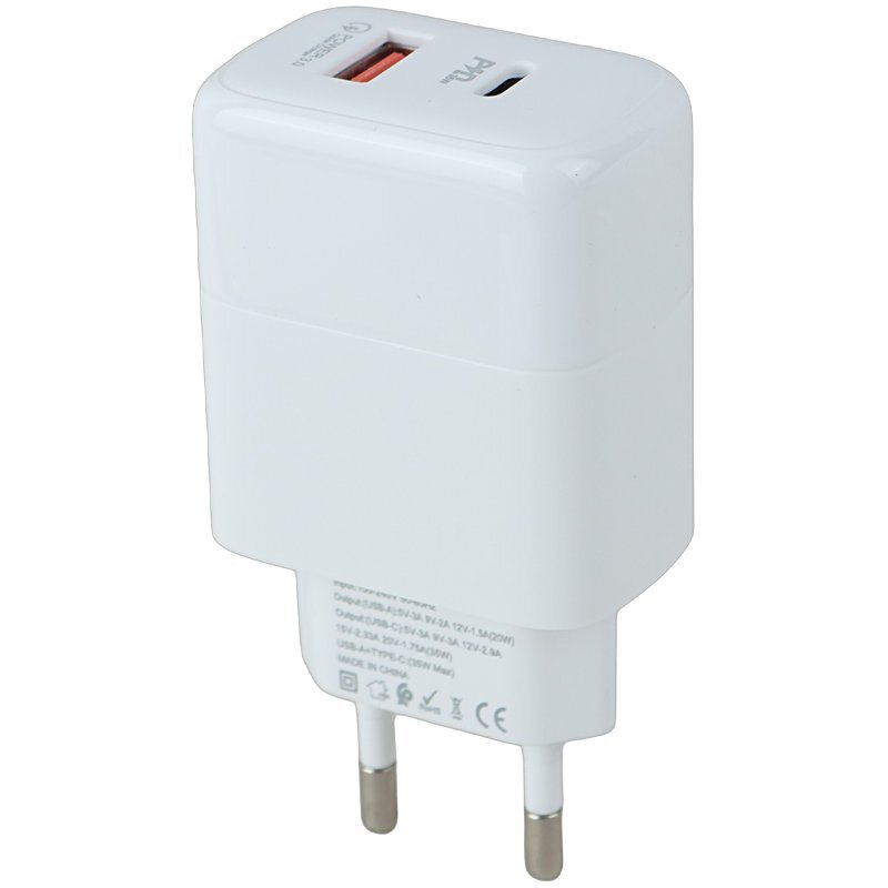 شارژر دیواری 35 وات اکسیژن CH-4 QC3.0 PD 3A