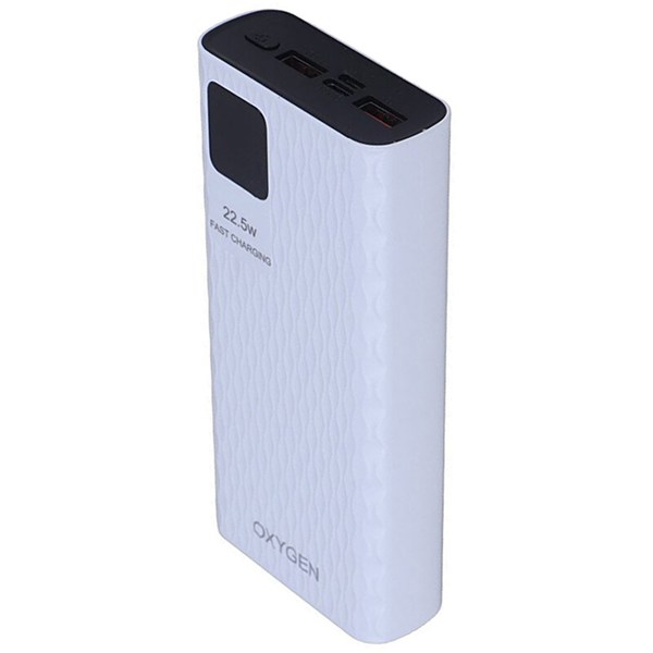 پاور بانک فست شارژ اکسیژن OX-180 PD 22.5W ظرفیت 20000 میلی آمپر ساعت