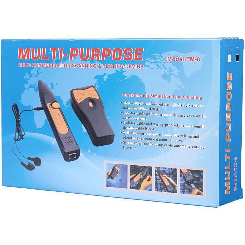 تستر کابل شبکه و زوج یاب TM-8