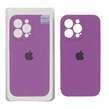 قاب سیلیکونی پاک کنی اورجینال Master Quality مدل Apple iPhone 13 Pro - ارغوانی (پک دار)