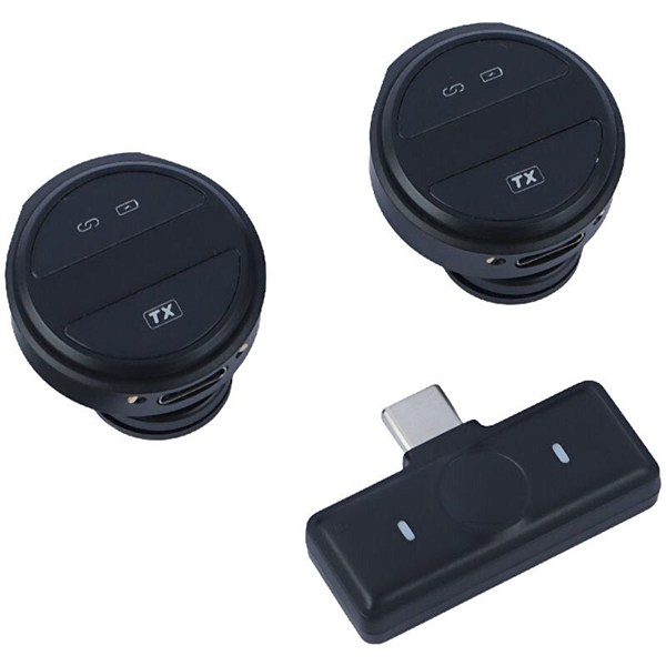 میکروفون یقه ای بی سیم دوتایی SH20 Type-C