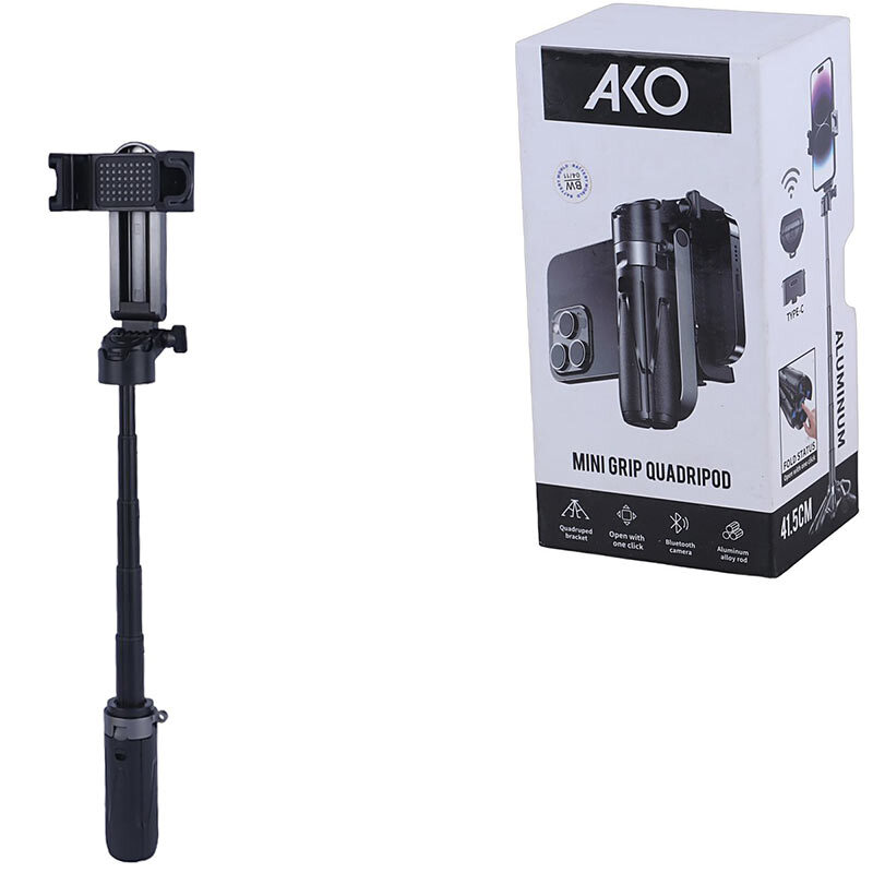 سه پایه و مونوپاد بلوتوثی ای کی او AM-10