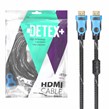 کابل 3 متری DETEX+ HDMI - مشکی