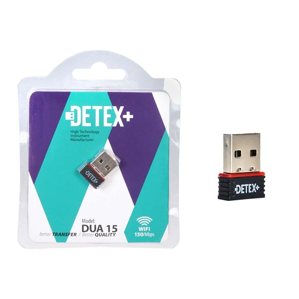 دانگل وای فای +DETEX مدل DUA 15 - مشکی