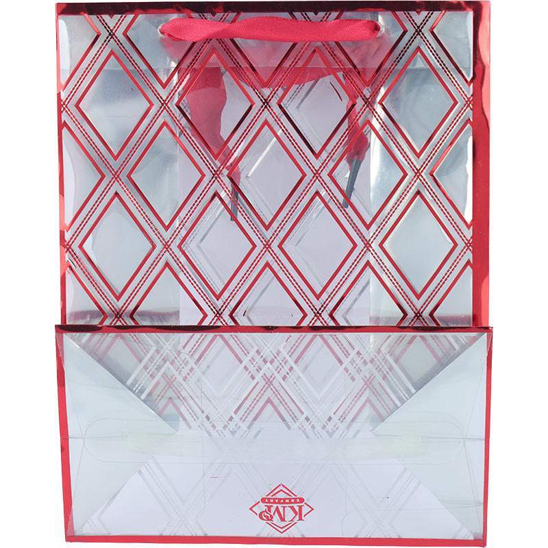 ساک دستی طلقی طرح لوزی A5 KMP