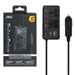 اینورتر و چندراهی فندکی خودرو JBQ مدل Pulse Drive M670852 200W - مشکی (گارانتی یکساله رصاصی)