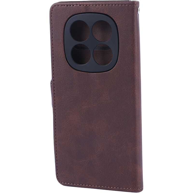 کیف چرمی مگنتی شیائومی Redmi Note 15 4G محافظ لنزدار