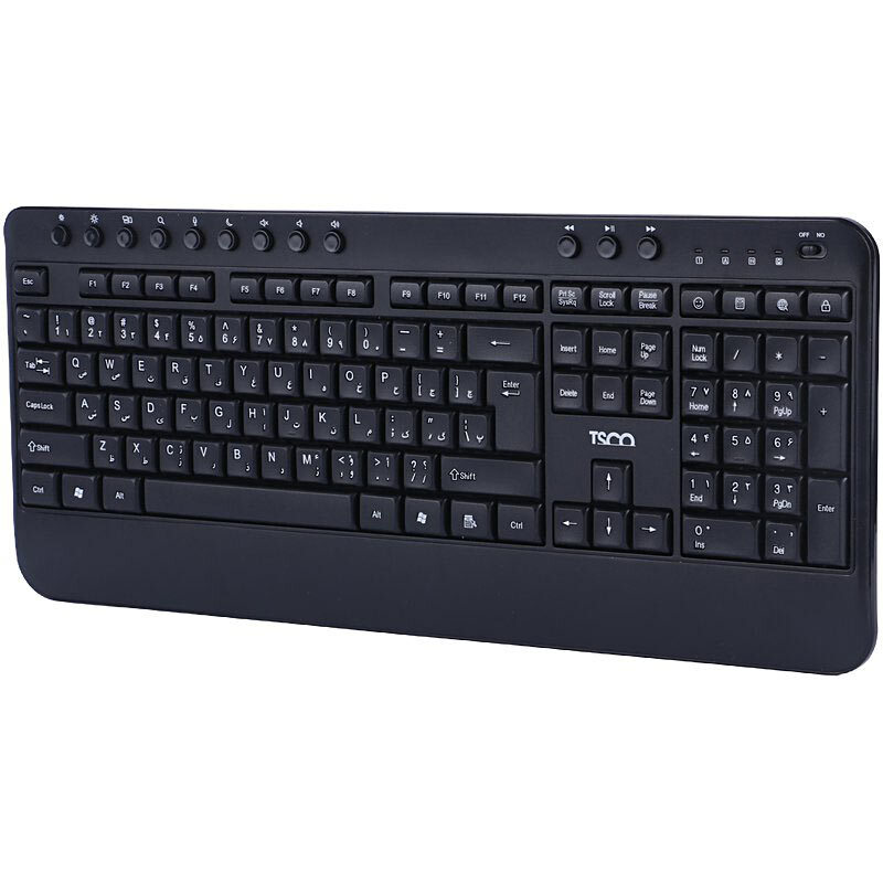 کیبورد و موس بی سیم تسکو TKM 7029W