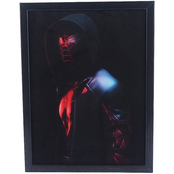 تابلو شاسی طرح Spider-man سایز 30*40 سانتی متر کد 6