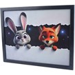 تابلو شاسی طرح Zootopia سایز 30*40 سانتی متر کد 3