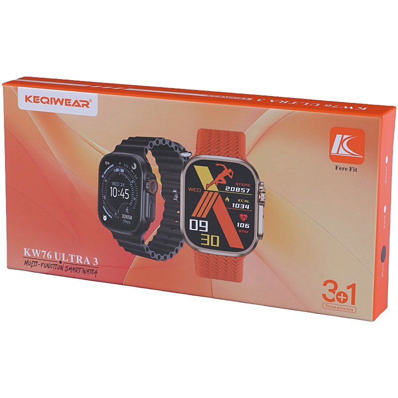 ساعت هوشمند کیگی ویر KW76 Ultra 3