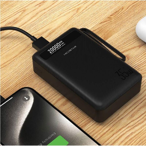 پاور بانک فست شارژ هایکو استار P224 PD 35W ظرفیت 20000 میلی آمپر ساعت