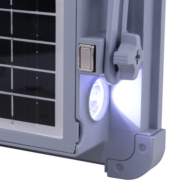پروژکتور سیار ال ای دی 200 وات شارژی و پاور بانک خورشیدی Solar Light NB
